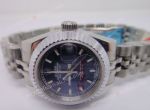 Rolex Datejust Knockoff watch SS Blue Ladies Watch